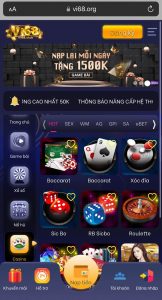 Casino trực tuyến Vi68 với nhiều trò đánh bài trực tuyến